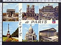 M5732 PARIS 6 VUES Viaggiata SB